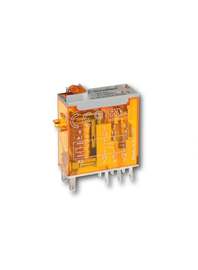 Miniaturowy przekaźnik przemysłowy 2 P; 8A; 12V AC