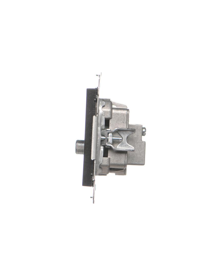 Simon 55 Gniazdo antenowe R-TV-SAT końcowe/zakończeniowe 1x Wejście: 5 MHz÷2,4 GHz Czarny mat