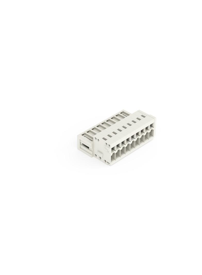 Wtyk MCS-MINI Classic 9-biegunowy jasnoszary raster 3,5mm /50szt./ 734-309 WAGO