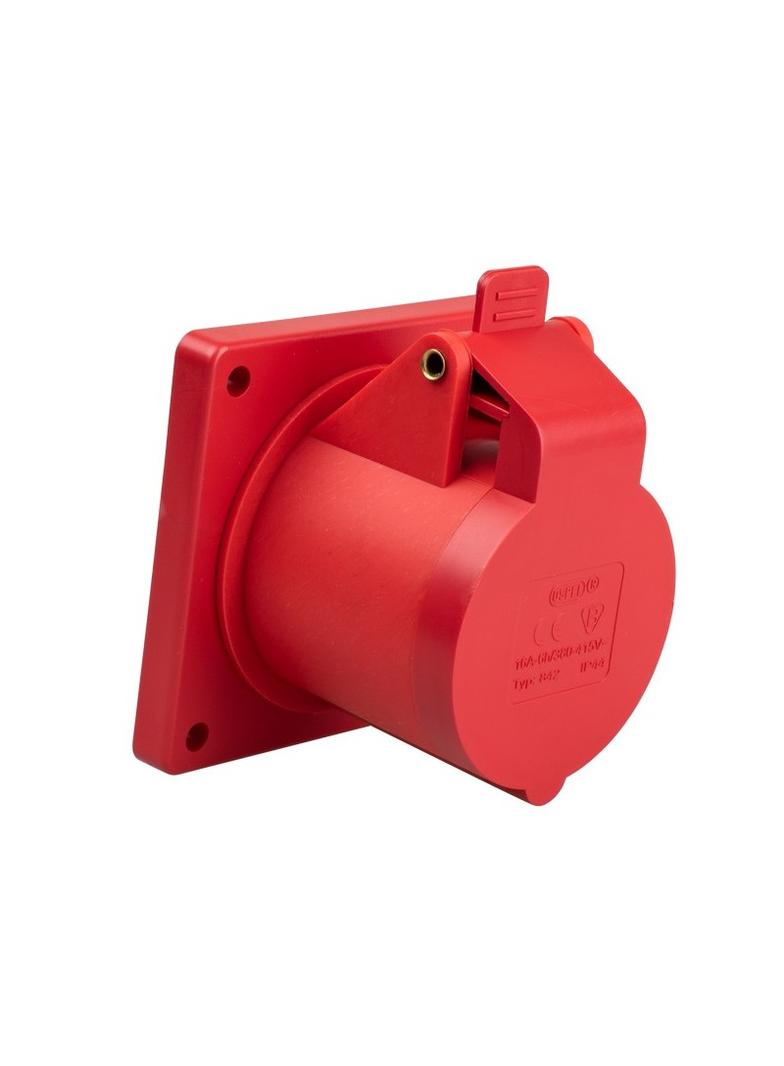 Gniazdo siłowe do wbudowania 16A 3P + uziemienie