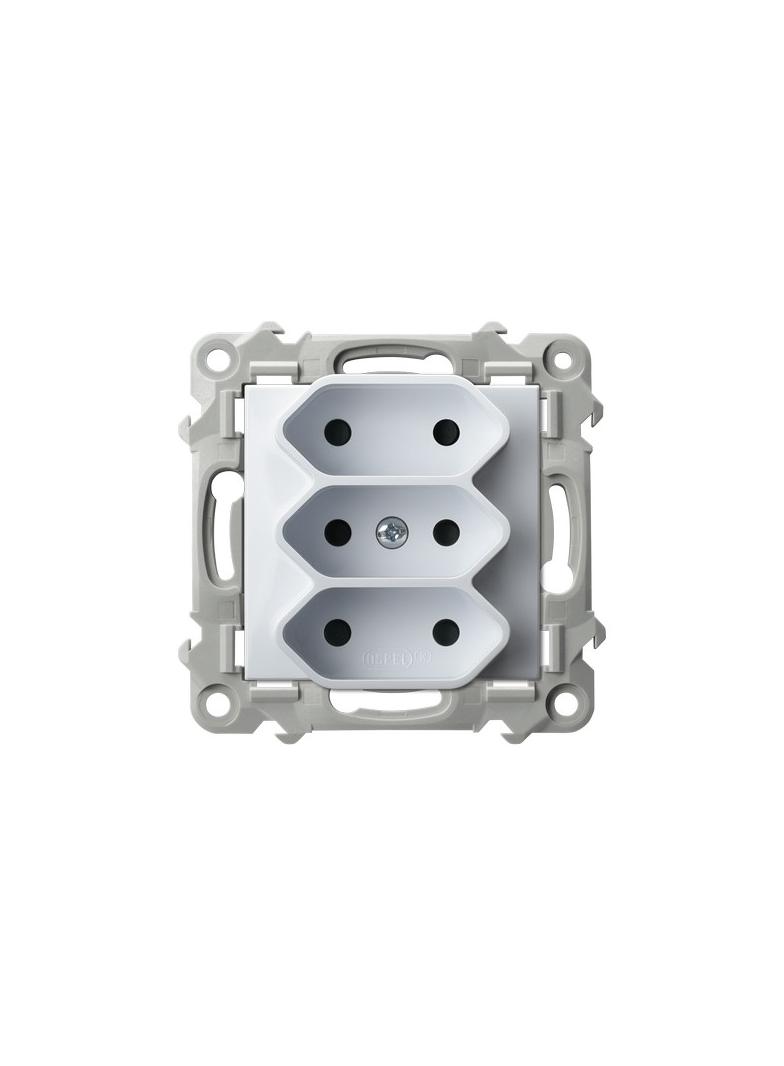 SZAFIR Gniazdo potrójne EURO