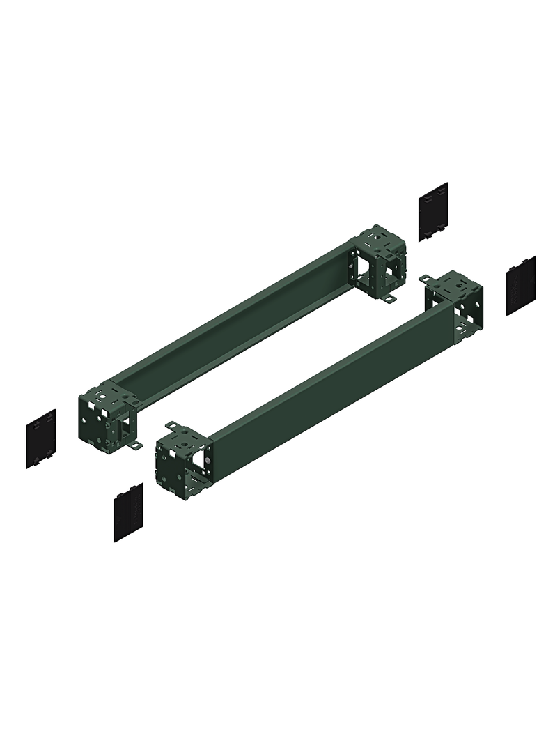 Spacial Przód i tył cokołu do SF SM 100x 1000mm NSYSPF10100 Schneider