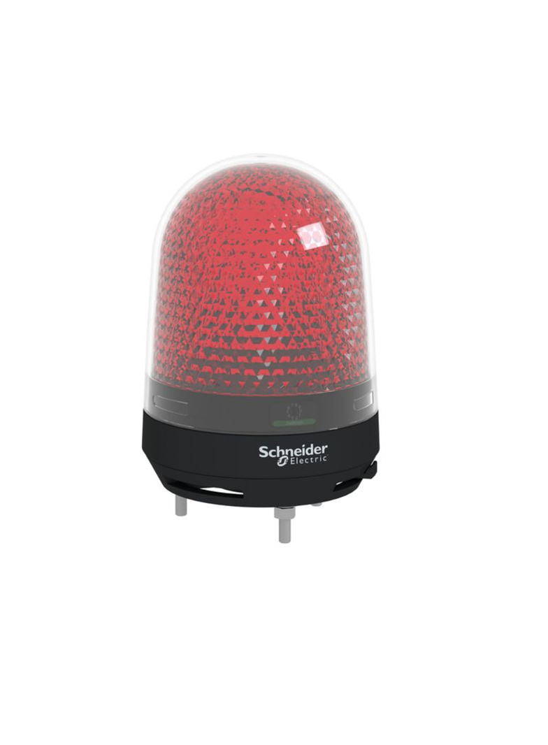Harmony XVR Sygnalizator świetlny z brzęczkiem pomarańczowy fi100 70-90 dB zintegrowany LED 12-24V DC XVR3B04S Schneider