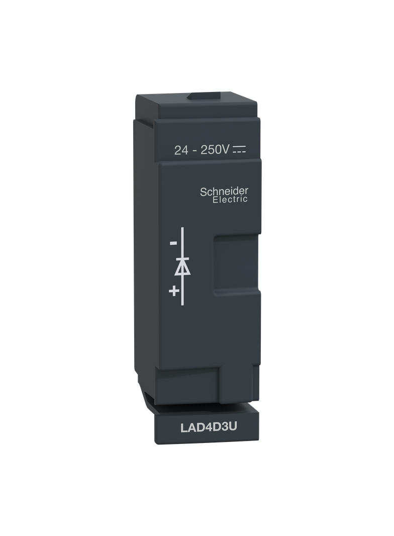 Układ ochronny dioda 24-250V DC LAD4D3U SCHNEIDER