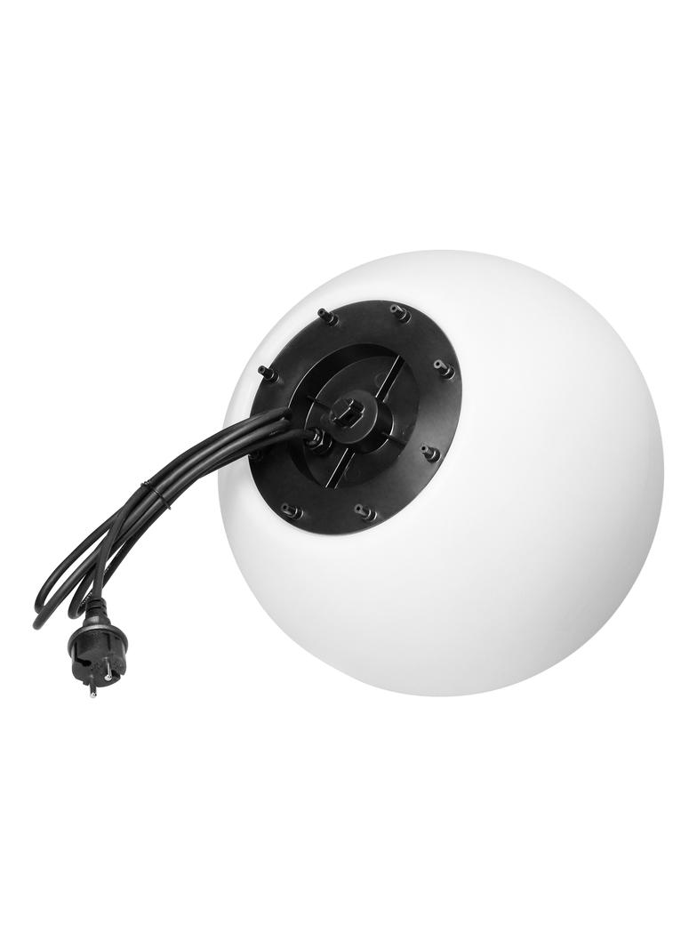 Lampa kula ogrodowa 38cm biała E27 wbijana zewnętrzna IP65 AD-OP-6587WE27ZM ORNO