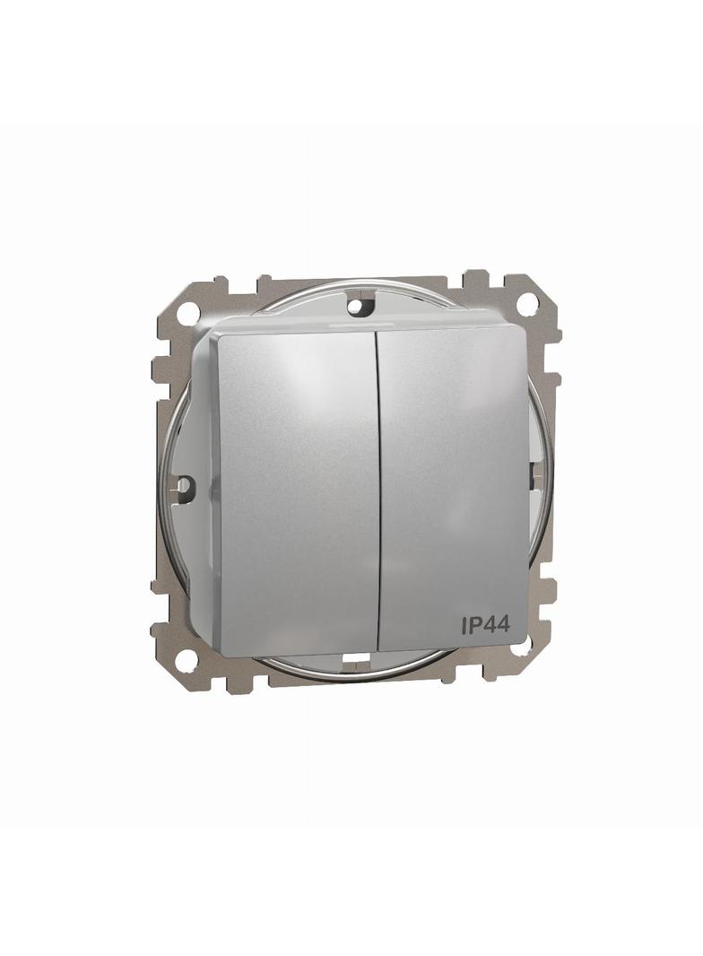 Sedna Design & Elements Łącznik świecznikowy IP44 srebrne aluminium SDD213105 SCHNEIDER