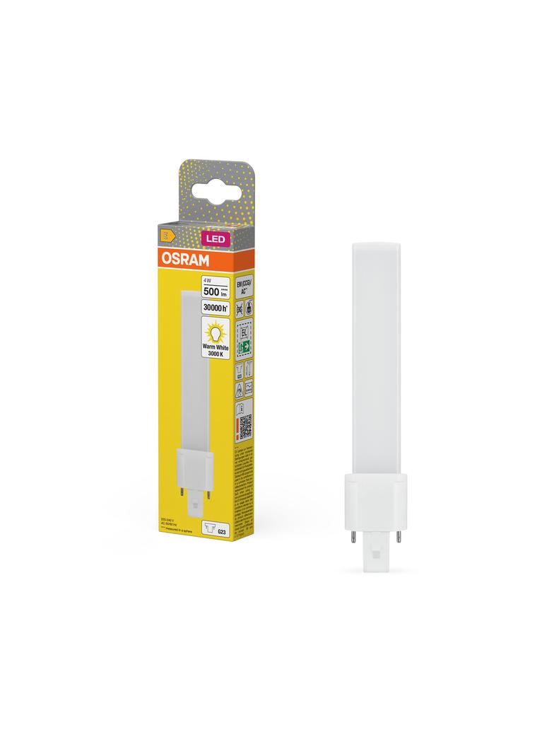 Lampa DULUX S LED FR 9 CCG, AC mains 4,5W 830 G23