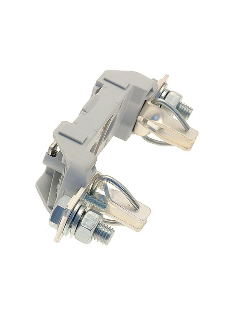 NH00 SINGLE POLE SILVER 1/4 SCREW Podstawa NH000/00 1P 160A mont. Szyna DIN i śruby SD00-D EATON