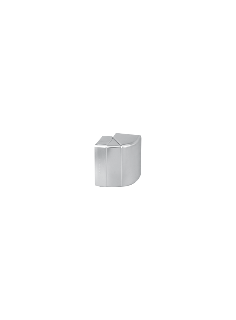 Simon Connect Regulowany kąt zewnętrzny Cabloplus 160x55mm aluminium TKA1605506/8 KONTAKT