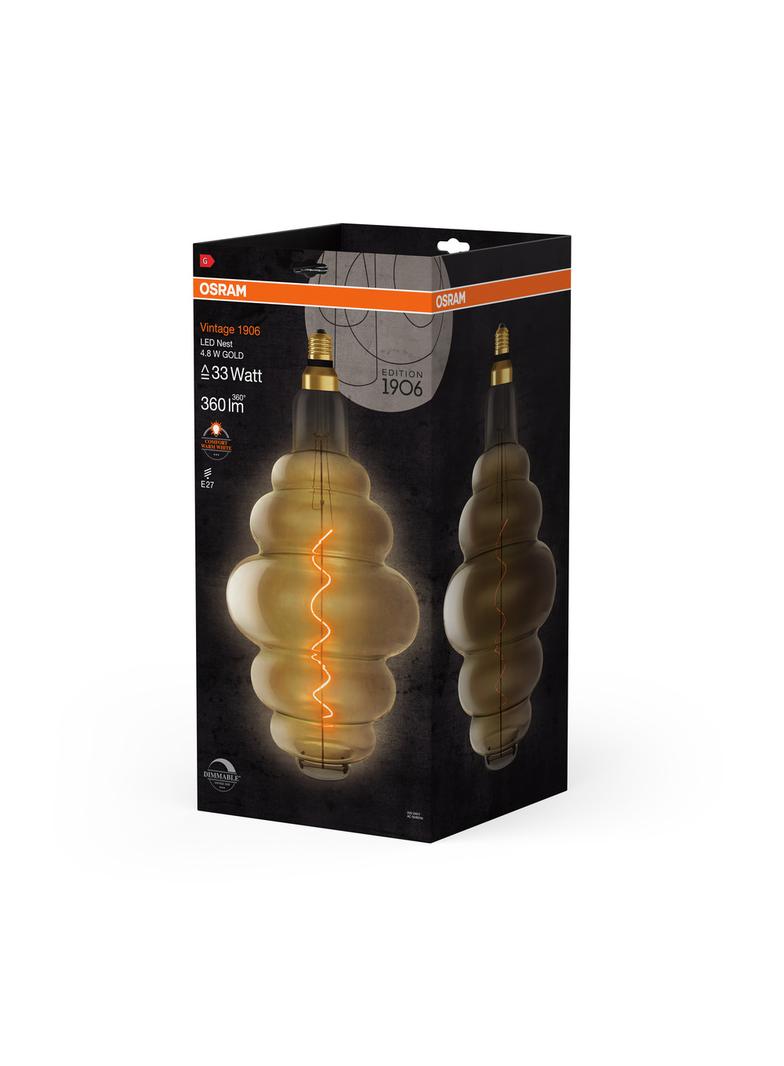 Lampa LED Vintage 1906 LED NEST dim 33 4,8W/822 E27