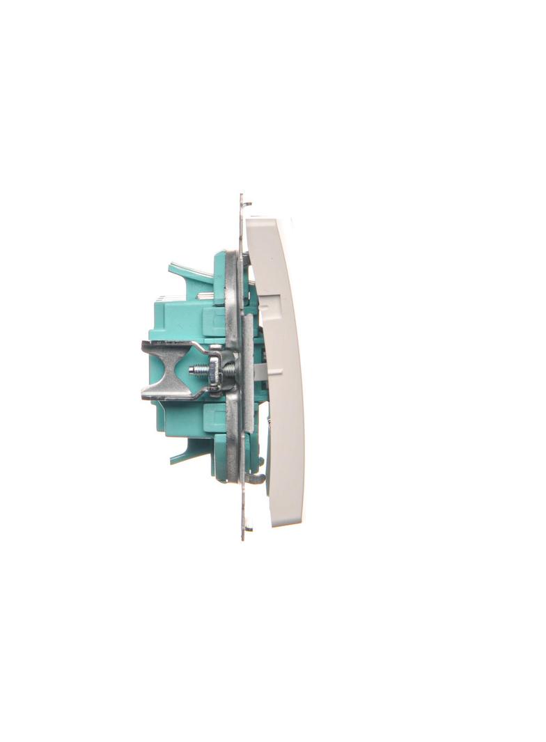 Simon Basic Łącznik potrójny 10A szybkozłączka biały