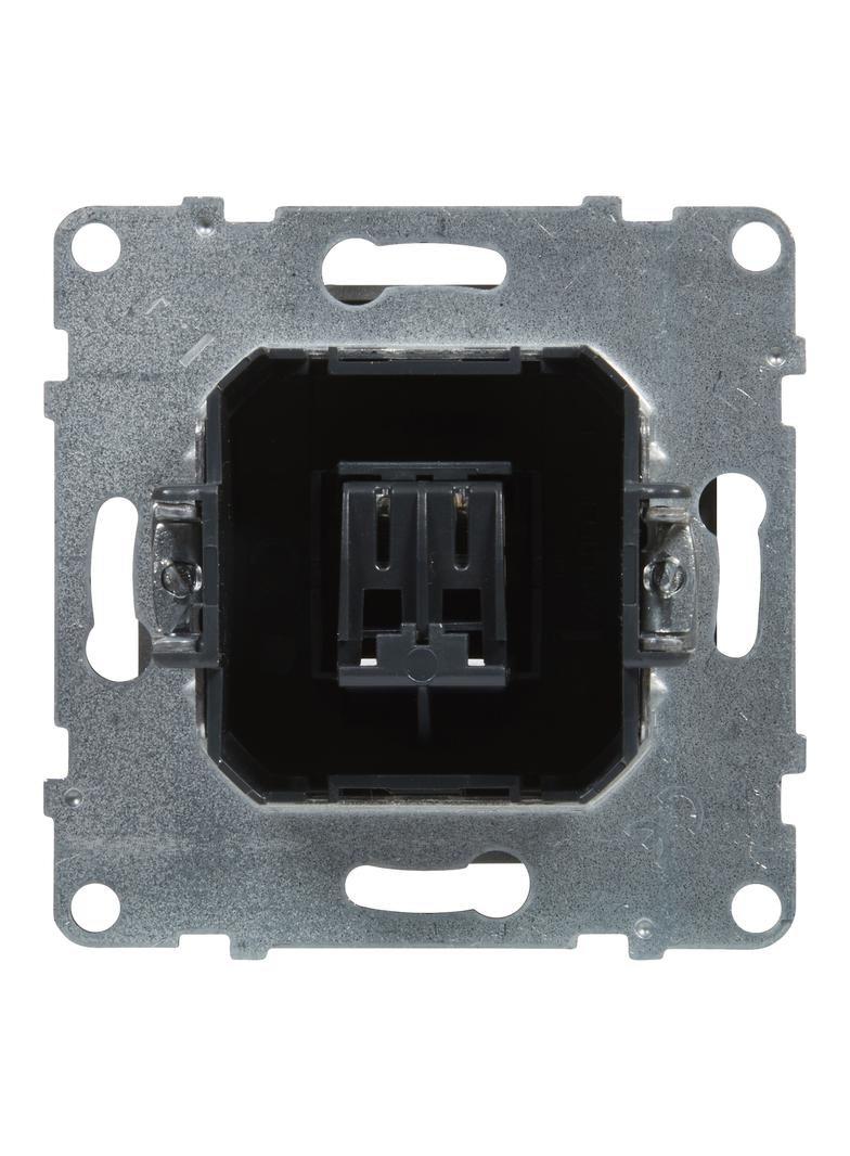 SUNO - Gniazdo głośnikowe pojedyncze, Aluminium, Legrand