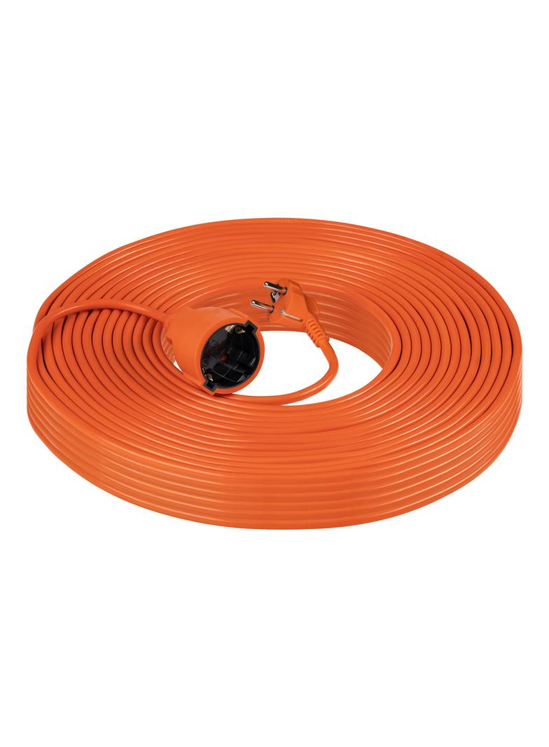 Przedłużacz ogrodowy jednogniazdowy Schuko, PVC 3x1,5mm2, długość 30m GES-2(GS)/30M ORNO