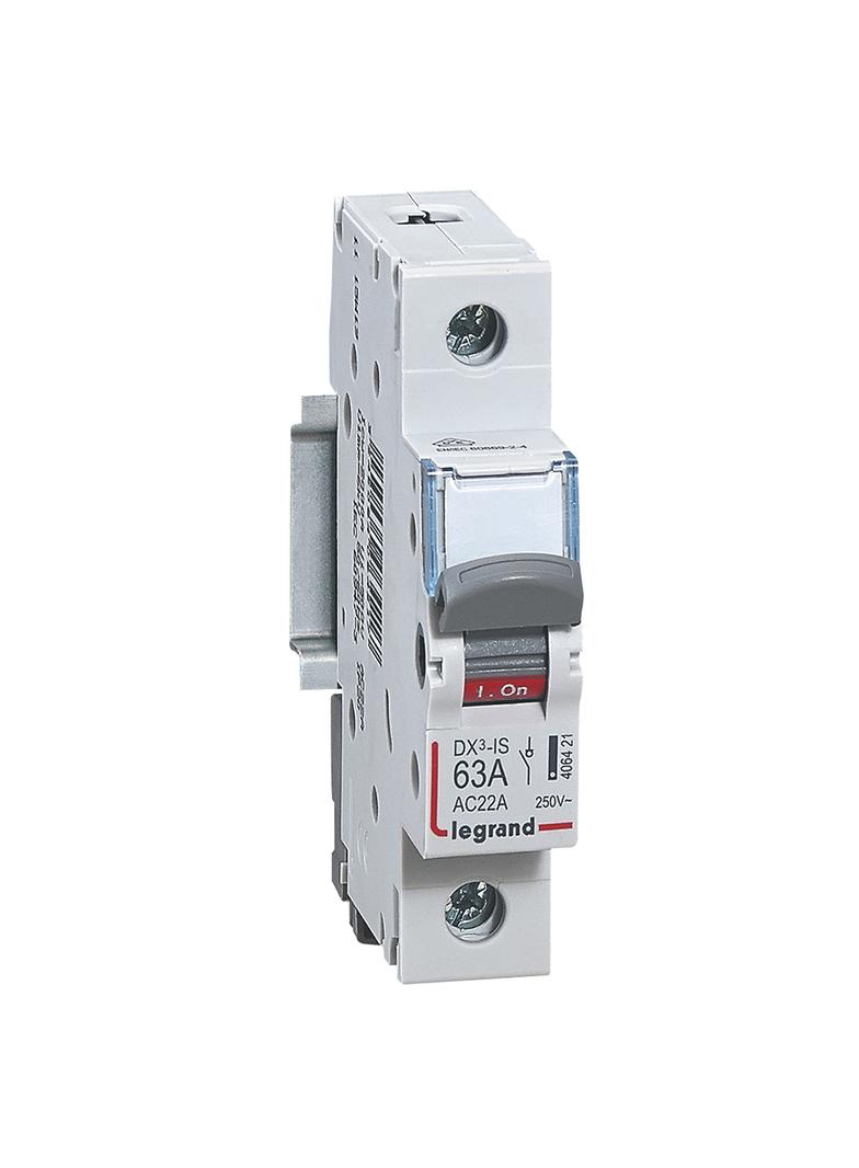 Rozłącznik Modułowy 63A 1P Fr301 004310/ 406421 LEGRAND