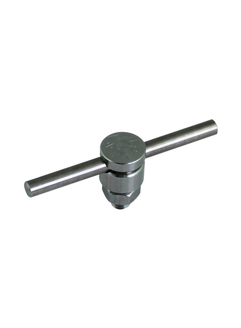 Zacisk KS, 1-częściowy M10, stal nierdzewna NIRO (V4A)