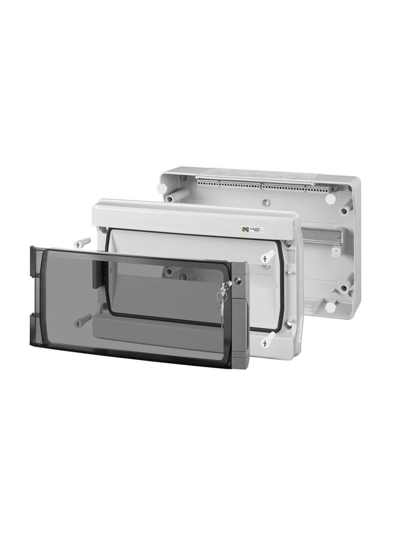 GALANT PLUS RN 1/18 drzwi transparentne (N+PE) IP65