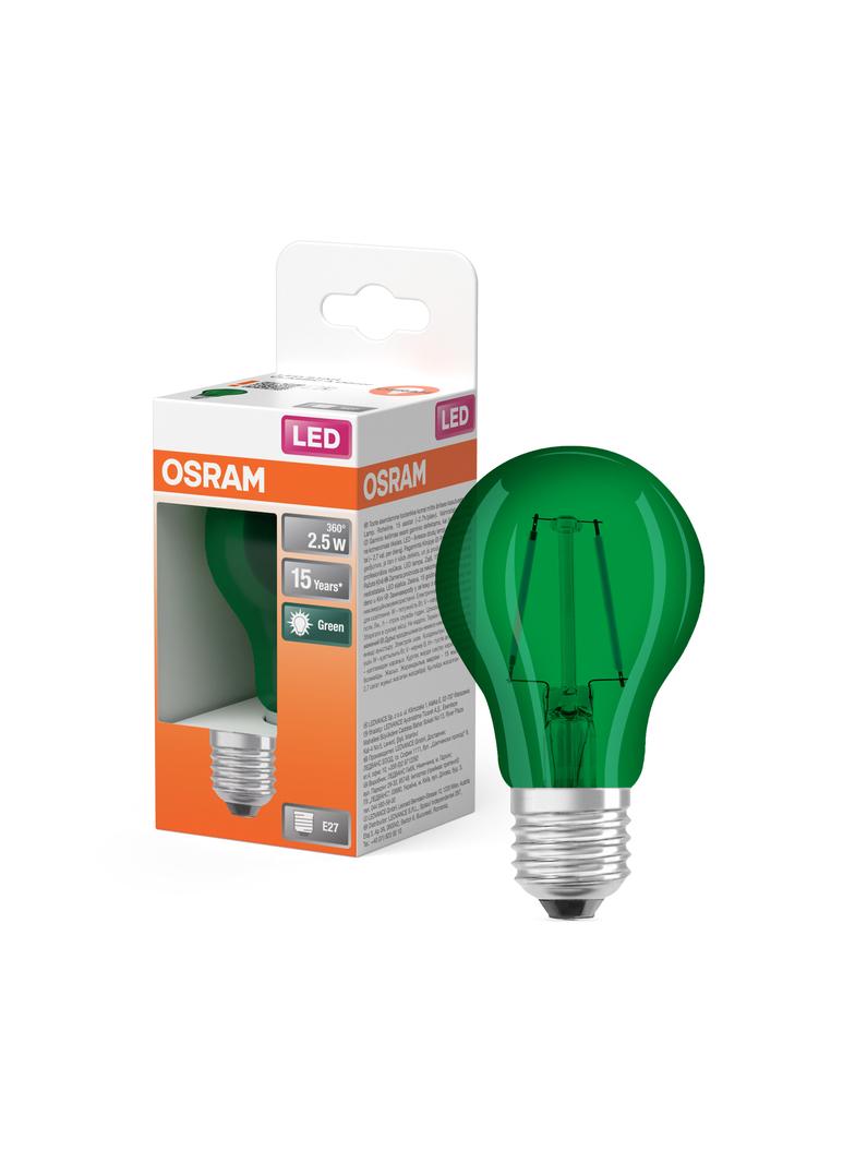 Lampa LED STAR CL A Green 15 non-dim 4W E27