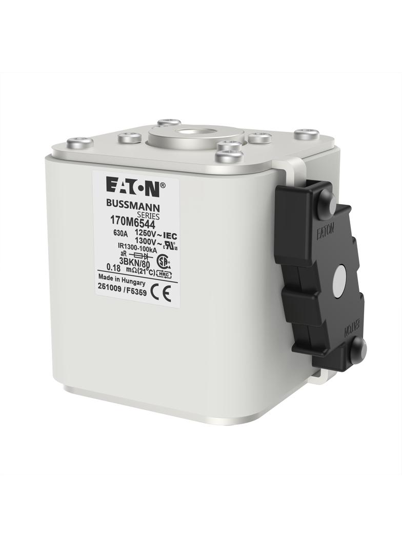 FUSE 630A 1250V 3BKN/80 AR CU Wkładka szybka 630A AC 1250V rozmiar 3 76x92x83 mm aR IEC UL 170M6544