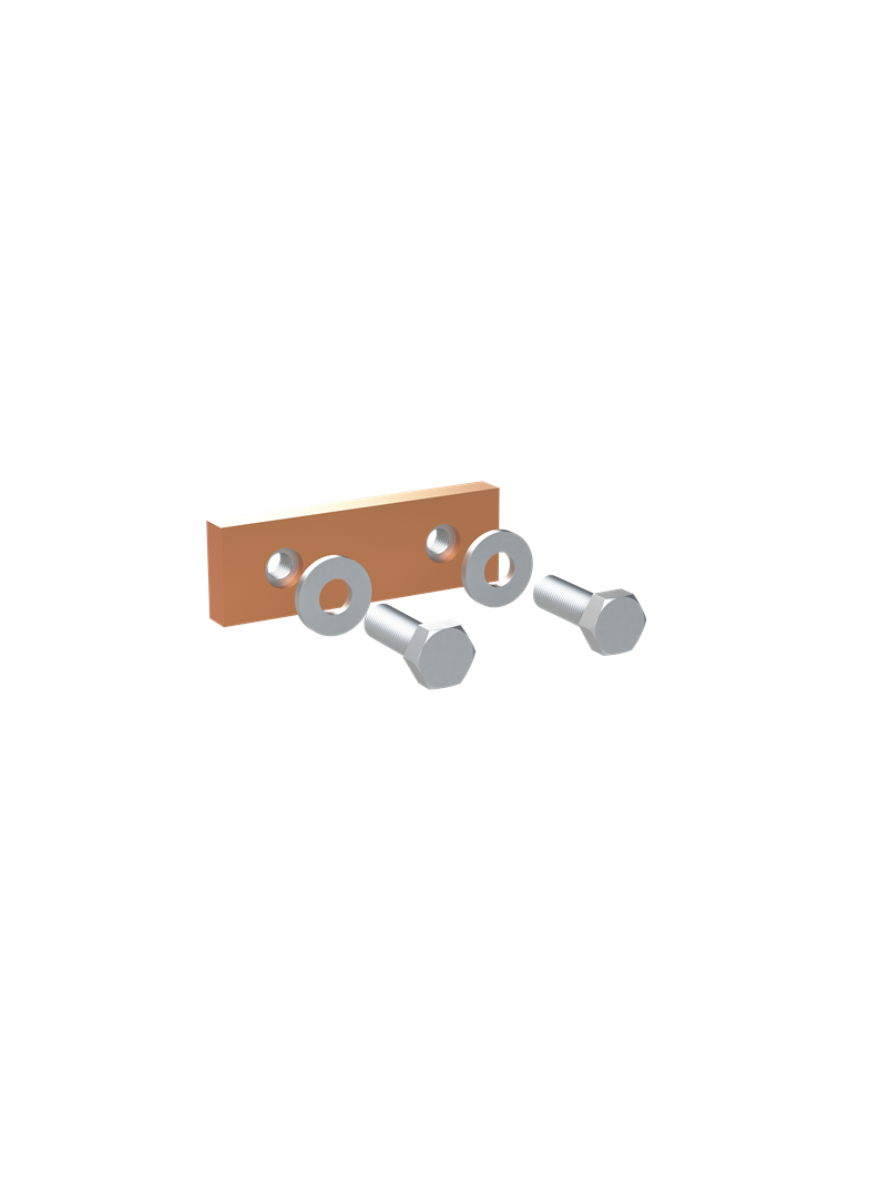 ZX1184 Łącznik Cu 30x10 1pol