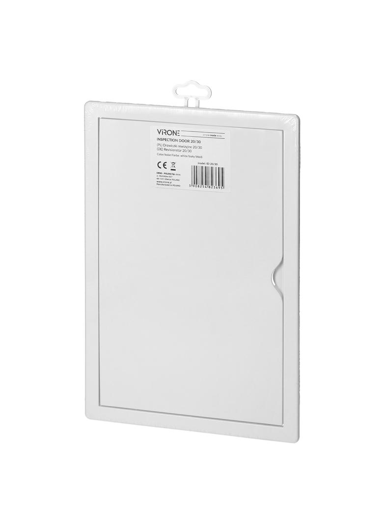 Drzwiczki rewizyjne białe 20x30 cm plastikowe ABS VIRONE ID-20/30 ORNO