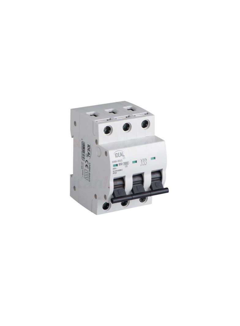 Wyłącznik nadprądowy 6kA 3P B50A KMB6-B50/3 23172 KANLUX
