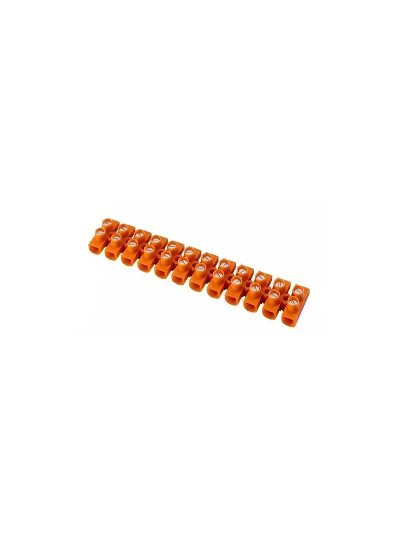 Listwa zaciskowa gwintowa 12‑torowa 10mm2 pomarańczowa 400V LTF 12‑10.0 21512108 SIMET