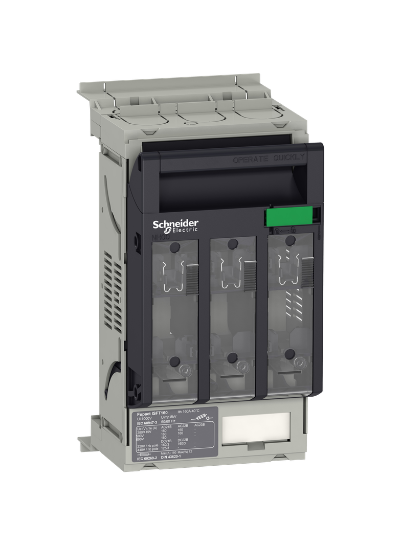 Rozłącznik skrzynkowy, FuPacT ISFT 160, 3P