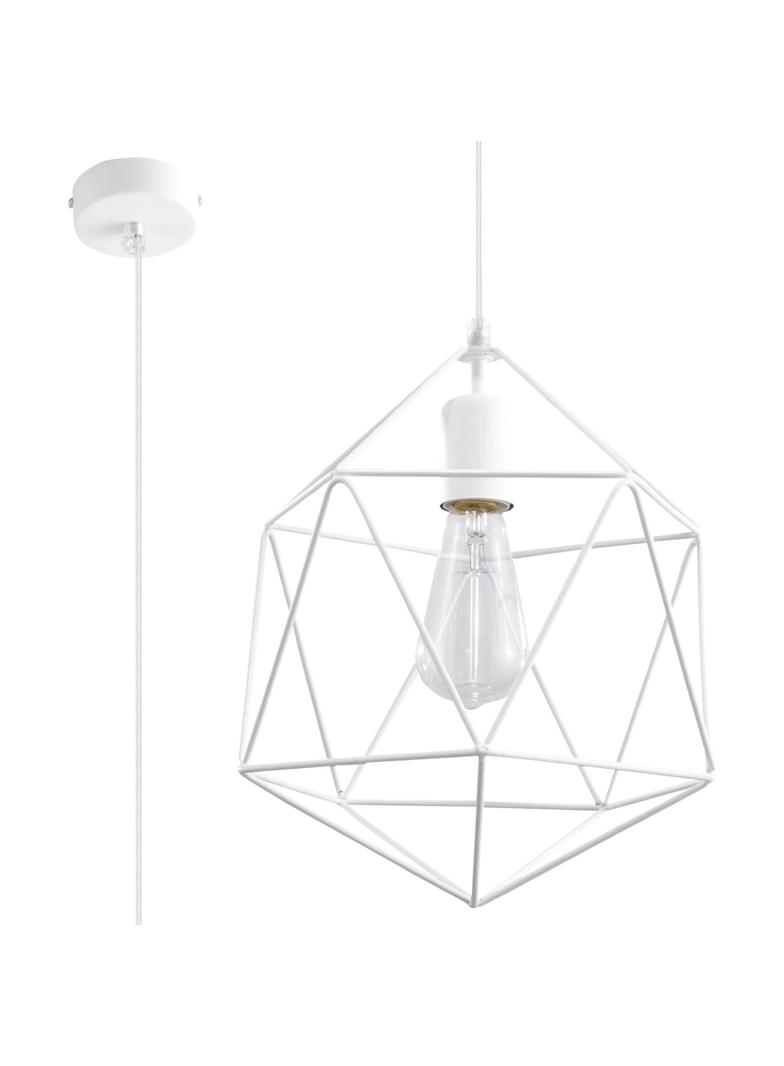 Sollux Lampa wisząca GASPARE biała SL.0290