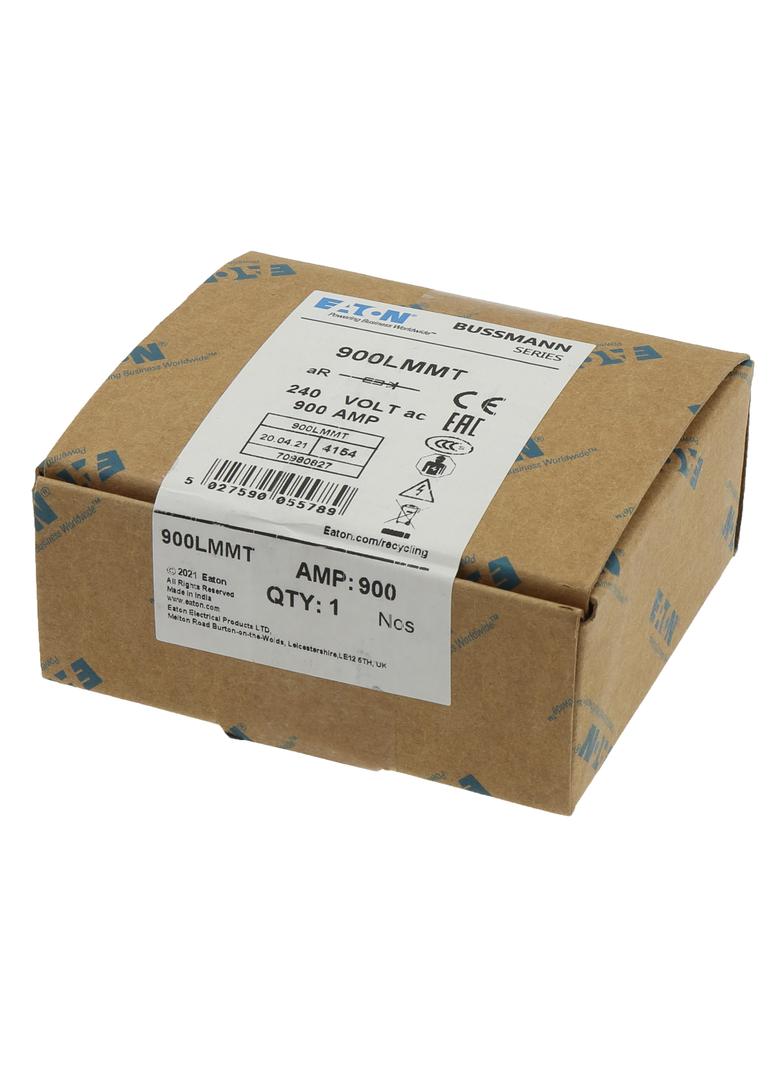 900AMP 240V AC BS88 HIGH SPEED TWIN FUSE Wkładka szybka 900A AC 240V DC 150V BS88 83x84 mm 900LMMT E