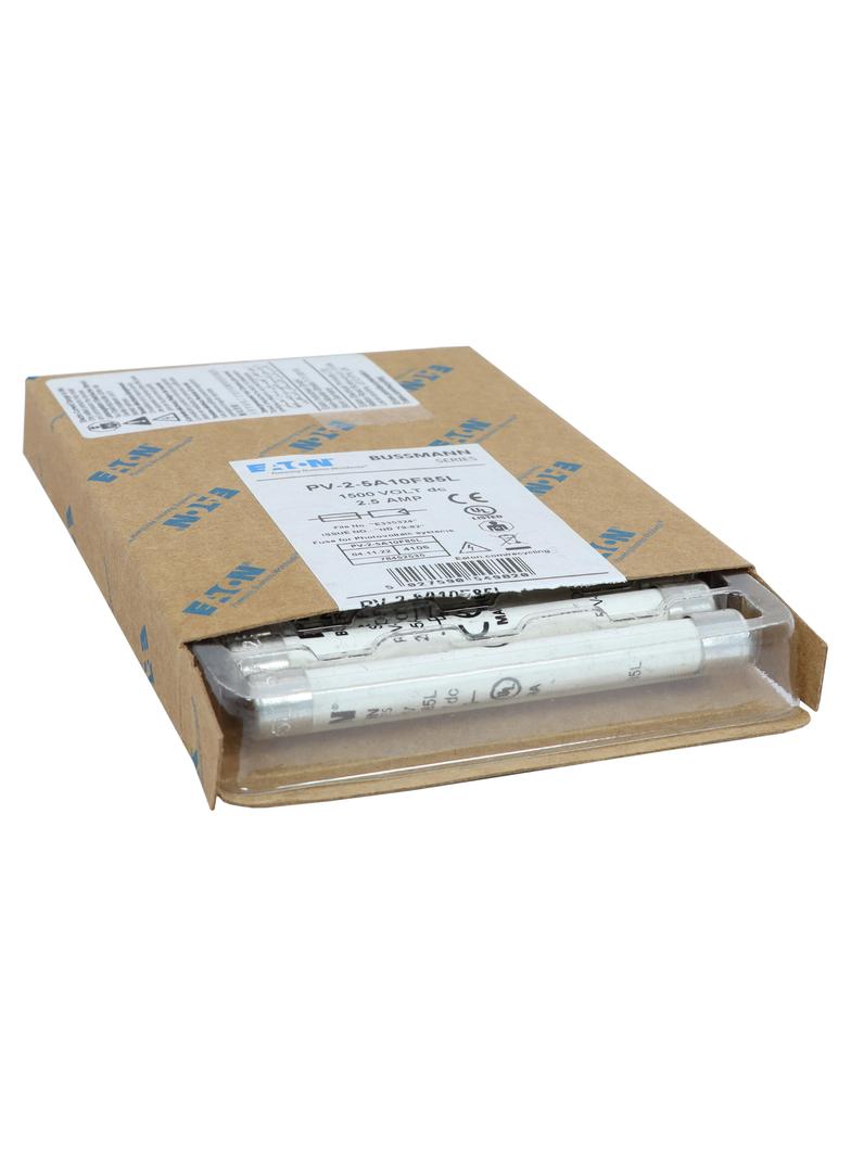 PV-2-5A10F85L Wkładka PV cylindryczna 2.5A 1500V DC 10x85MM PV-2-5A10F85L EATON