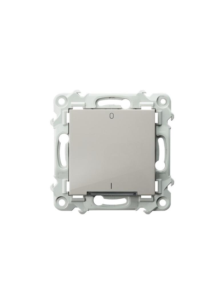 SZAFIR Łącznik dwubiegunowy z podświetleniem białym - kolor kaszmirowy beż