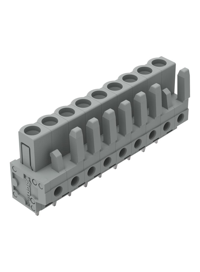 MCS-MIDI Classic gniazdo 9-bieg. szare raster 5 mm /50szt./ WAGO