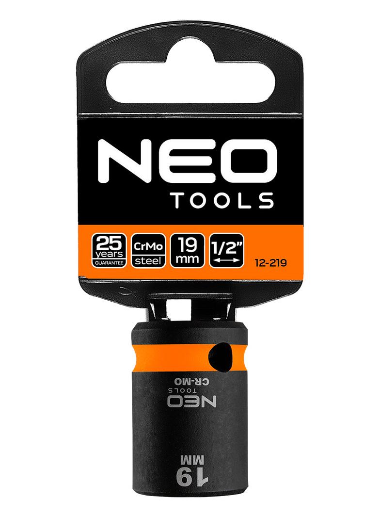 Nasadka udarowa 1/2'' 19x38mm Cr-Mo NEO GTX 12-219 GTX Poland