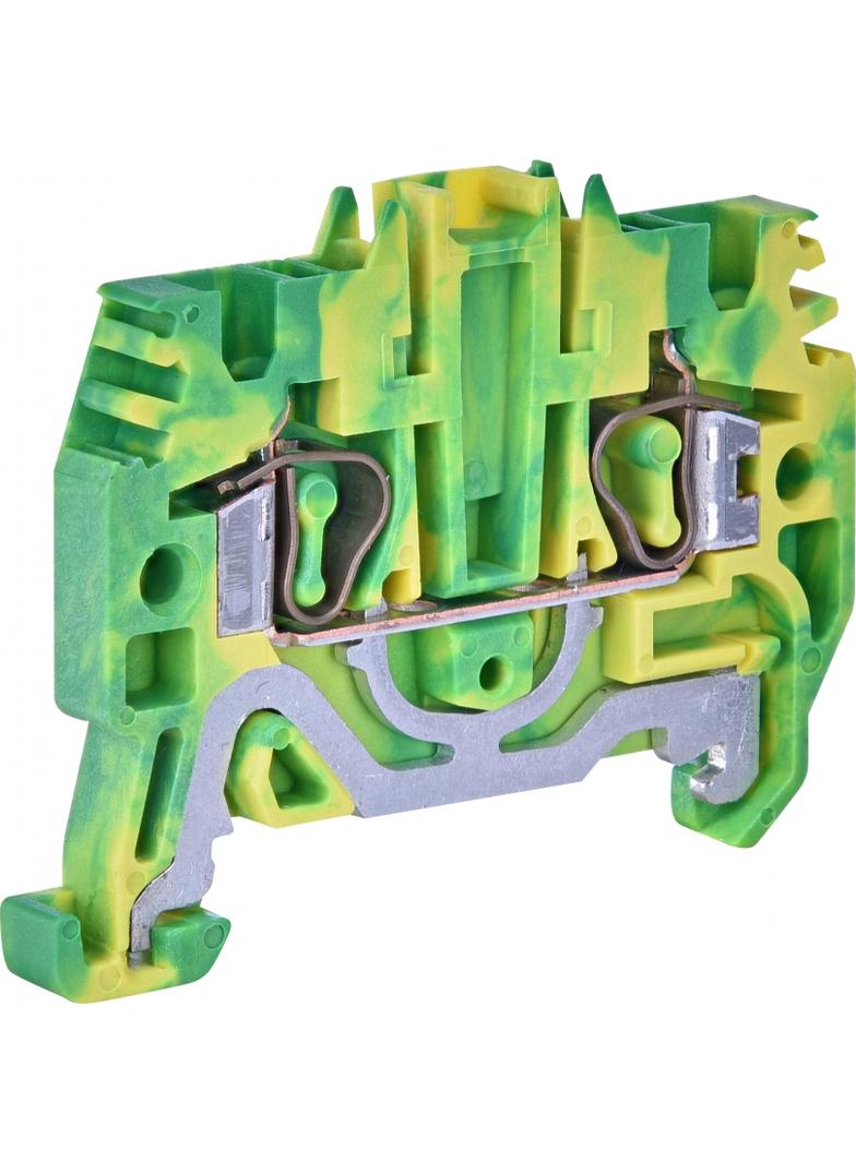 ESP-HTE.2 Złączka sprężynowa ochronna 2,5 mm2 (żółto-zielona)