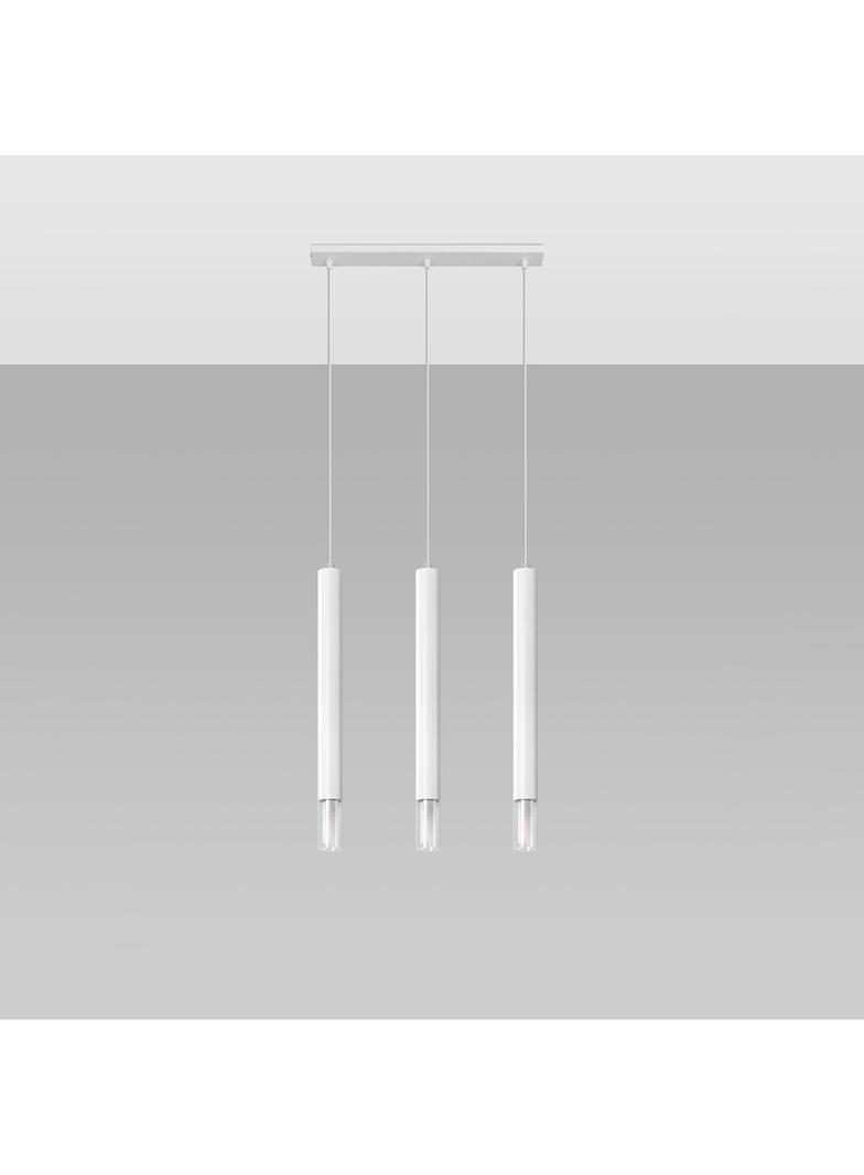 Sollux Lampa wisząca WEZYR 3 biała