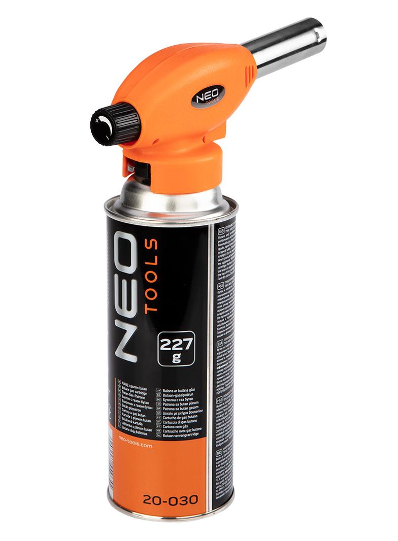 Palnik gazowy nakręcany + nabój z gazem butan, 227g