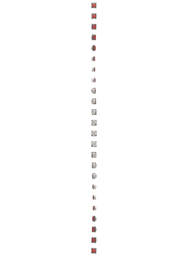 Simon 54 Sygnalizator świetlny LED – światło czerwone 230V brąz mat