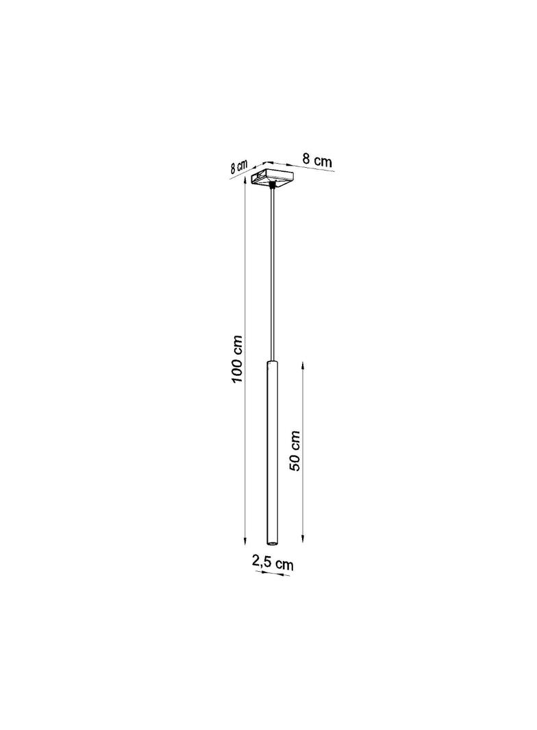 Sollux Lampa wisząca PASTELO 1 biała SL.0465