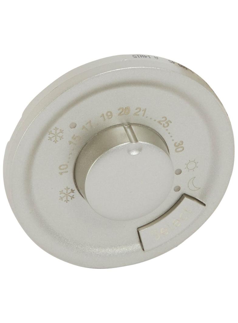 CELIANE - PLAKIETKA TERMOSTATU POKOJOWEGO, PROGRAMOWALNEGO TYTANOWA, Legrand