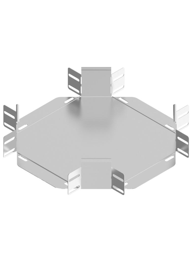 Czwórnik korytka 100x80mm Grubość 1,00 mm CZKBJ100H80 186710 BAKS