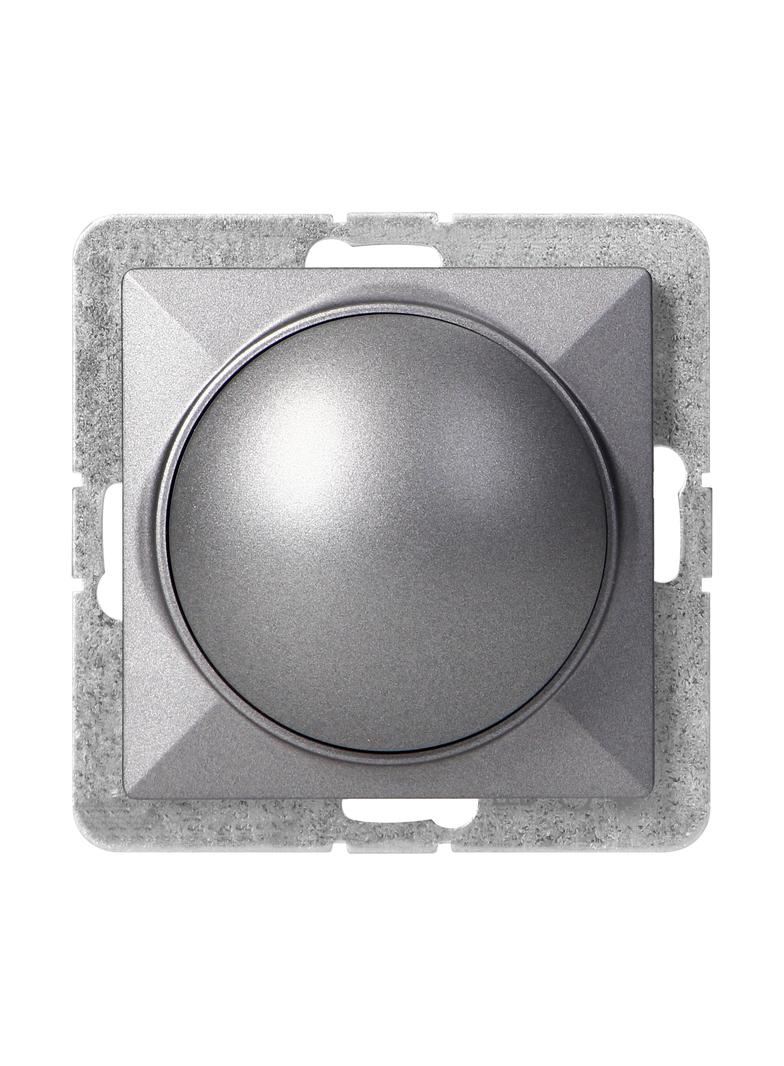 Ściemniacz obrotowy LED Pearl, 230V, 50Hz, Pmin:3W, Pmax:35W, SO-1P/LED, antracyt