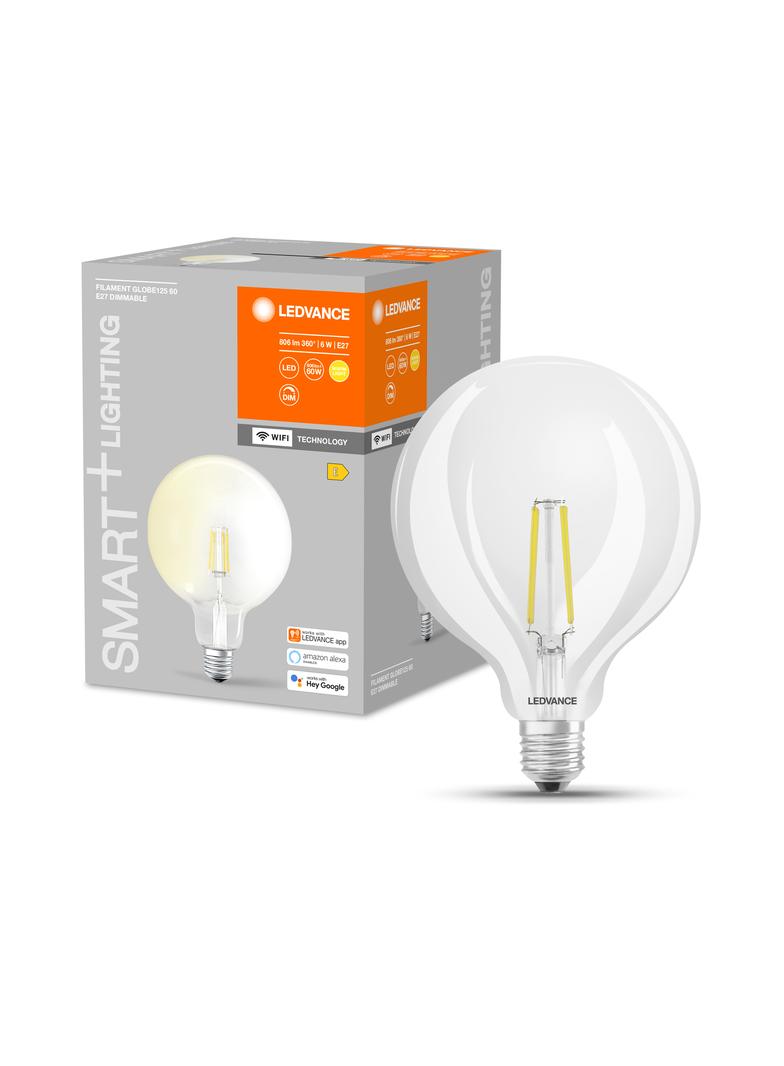 Lampa LED SMART+ Filament Globe Dimmable 60 5,5W E27