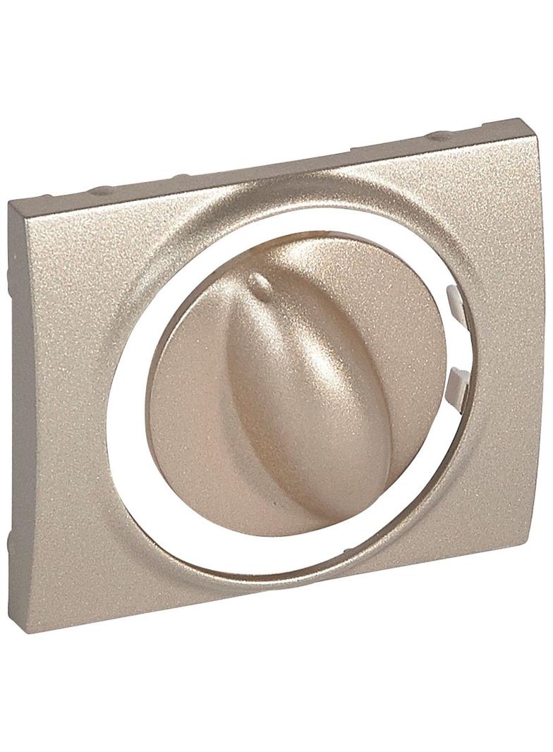 SISTENA LIFE PLAKIETKA TITAN Z OTWOREM 46,5MM +POKRĘTŁO DO STEROWANIA WENTYLACJĄ, Legrand