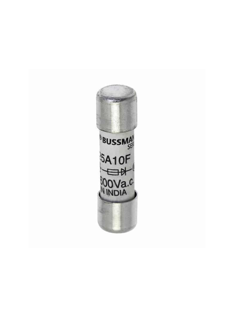 25AMP 600V AC UL FERRULE 10x38MM FUSE Wkładka szybka 25A AC 600V 10x38 mm aR UL FWC-25A10F EATON