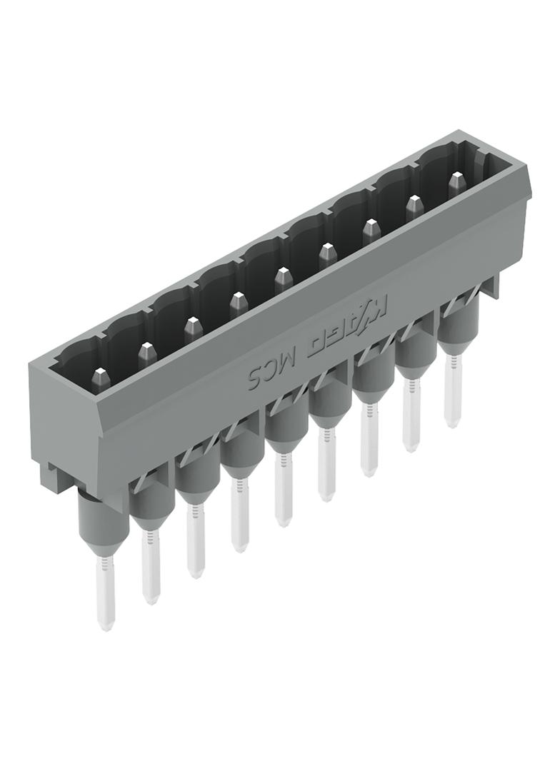 MCS-MIDI Classic wtyk 9-bieg. szary raster 5 mm /100szt./ WAGO