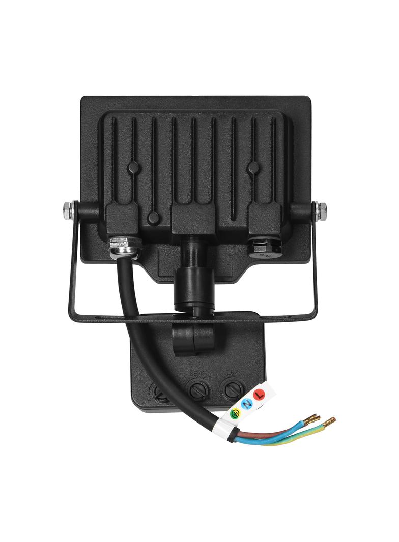 PORTO S LED 20W naświetlacz z PIR, 1600lm, IP44, 4000K, aluminium + poliwęglan AD-NL-6463BLR4 ORNO