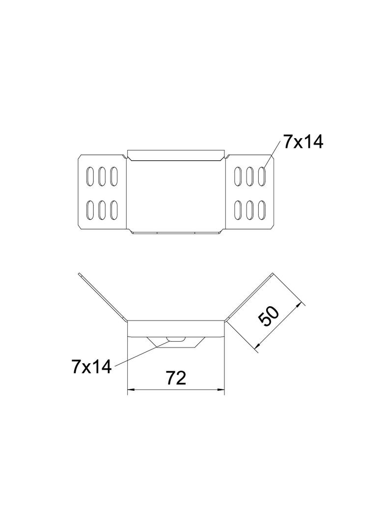 WKV 60, ŁĄCZNIK KĄTOWY SHOE.60MM FT