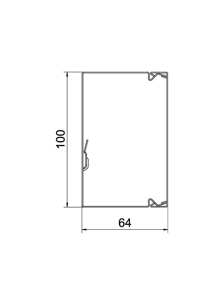 KANAŁY METAL.LKM 60X100 FS