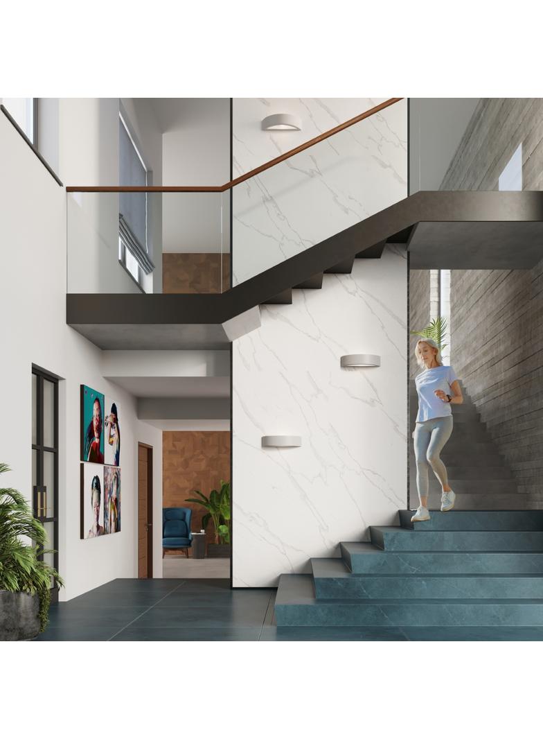 Sollux Kinkiet ceramiczny ATENA szary SL.0873