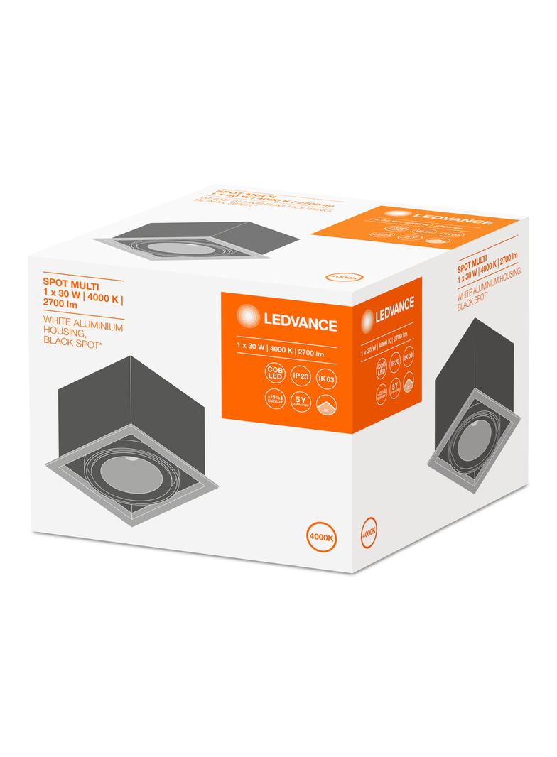 Oprawa SPOT MULTI 1x30W 4000K FL WT BK
